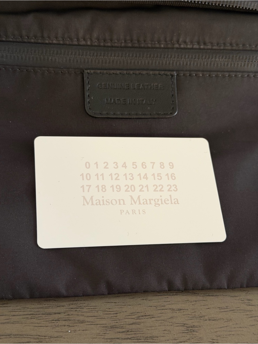 MAISON MARGIELA Black Quilted Crossbody Bag - Picture 8 of 9